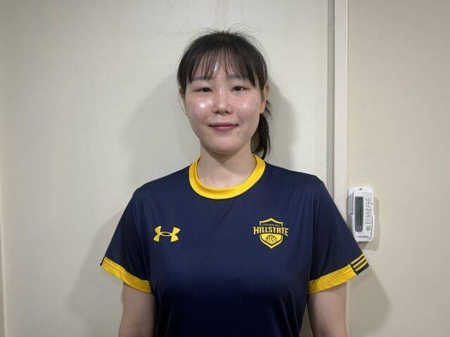 구솔이 현대건설 유니폼을 입으면서 프로 복귀에 성공했다./용인 = 이정원 기자