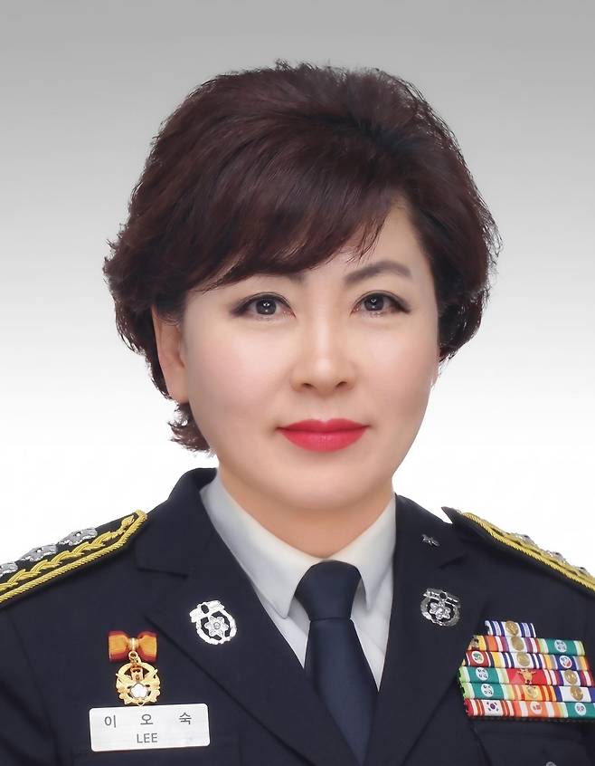 1일 전남광주통합특별시 초대 소방본부장에 임명된 이오숙 소방정감. 소방청 제공