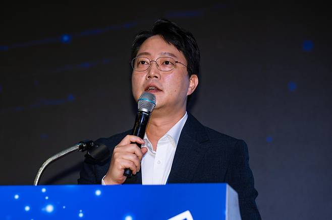 이주현 지지옥션 전문위원이 1일 서울 중구 롯데호텔에서 열린 서울경제 머니트렌드 2026에서 ‘내 집 마련과 갈아타기, 경매가 답이다’를 주제로 강연하고 있다. 조태형 기자