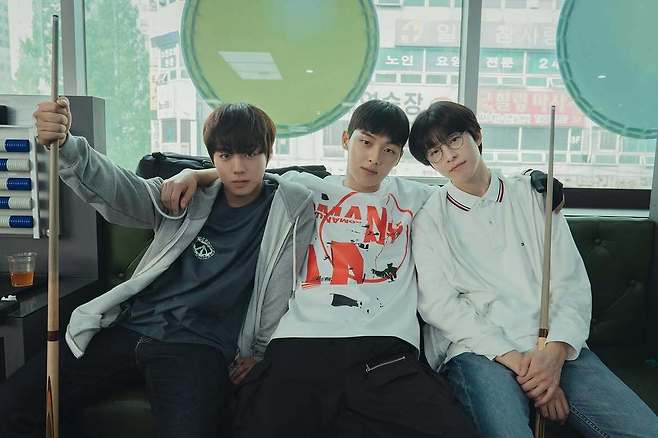 박지훈, 최현욱, 홍경(왼쪽부터)이 ‘약한영웅’을 통한 급성장후 나란히 스크린을 장악하고 있다. 사진제공 | 박지훈 인스타그램