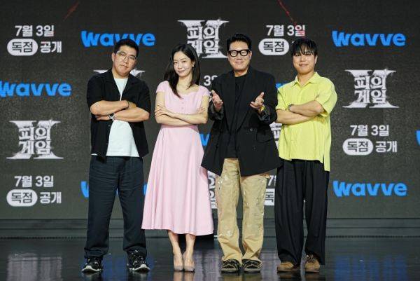 P1 팀 이상민, 정근우, 박지민, 이태균 / 사진=웨이브