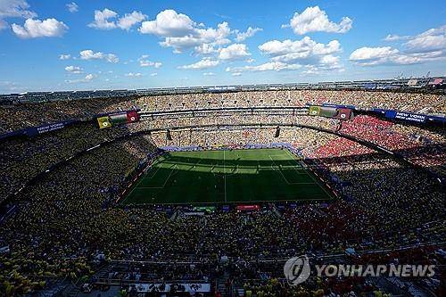북중미 월드컵 브라질-모로코전이 열린 뉴저지 경기장 [AP=연합뉴스 자료사진. 재판매 및 DB 금지]