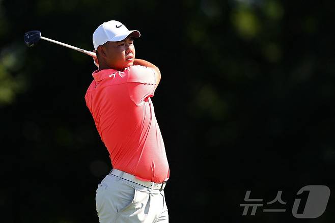 미국프로골프(PGA) 투어 김주형. ⓒ AFP=뉴스1