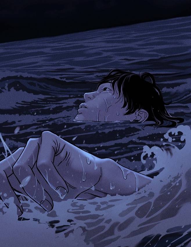 <저궤도인간>의 주재열은 궤도에 오르지 못해 불안감을 안고 사는 인물이다.ⓒ네이버웹툰