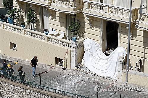 모나코 폭탄테러 현장 [EPA=연합뉴스 자료사진. 재판매 및 DB 금지]