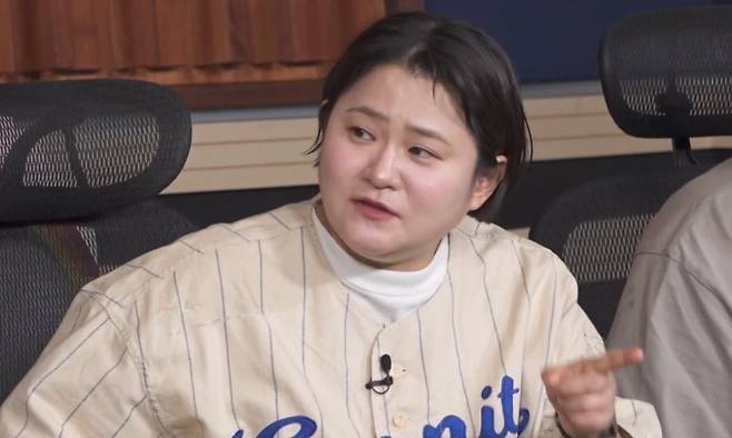 김신영이 육상선수 출신이라고 밝혔다./사진제공=MBC