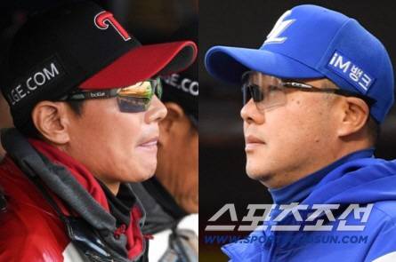 LG 염경엽 감독과 삼성 박진만 감독이 전반기 1위 자리를 놓고 3연전을 펼친다. 스포츠조선DB