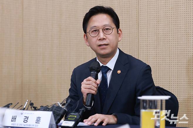 배경훈 부총리 겸 과학기술정보통신 장관. 류영주 기자