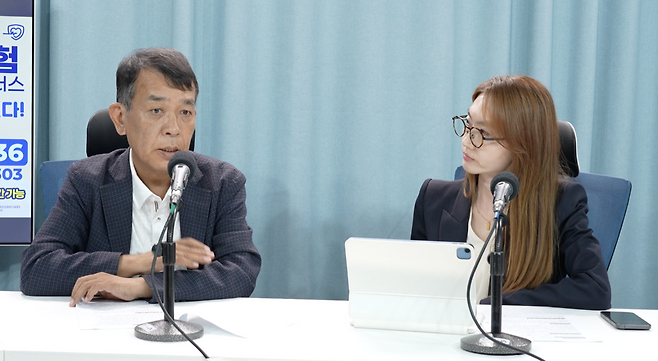 김종대 전 의원과 이승원 시사평론가 ⓒ시사IN