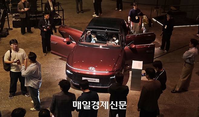 신형 그랜저 [사진촬영=최기성 매경 디지털뉴스룸 기자]