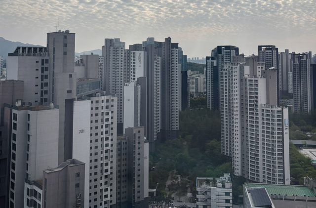 아파트 단지 모습. 독자제공