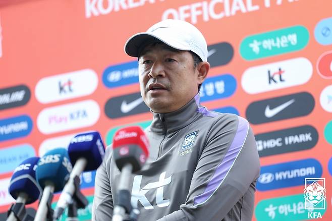 이민성 23세 이하(U23) 축구대표팀 감독. /사진=대한축구협회 제공