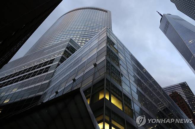 골드만삭스 뉴욕 본사 [AP=연합뉴스 자료사진. 재판매 및 DB 금지]