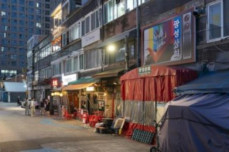 싸전거리의 야경. 서울역사문화박물관 제공