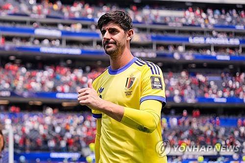 벨기에 골키퍼 티보 쿠르투아 [AP=연합뉴스]