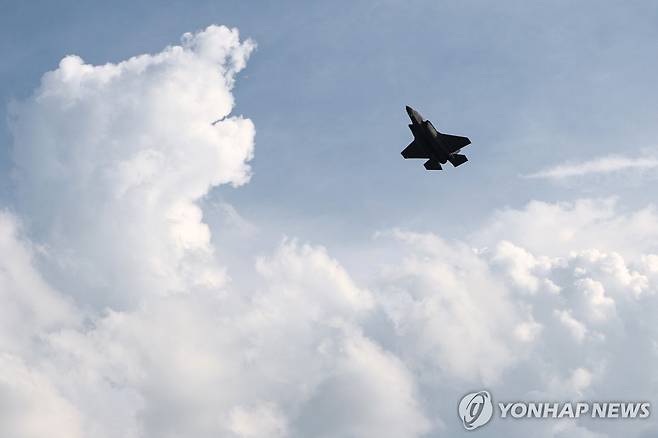 F-35 전투기 [게티이미지/AFP 연합뉴스 자료사진. 재판매 및 DB 금지]