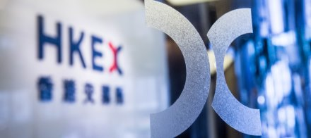 홍콩 증권 거래소 로고 [HKEX]