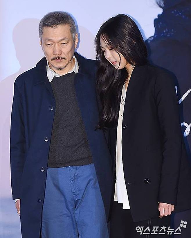 홍상수 감독, 배우 김민희