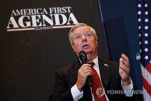 린지 그레이엄 연방 상원의원 [로이터=연합뉴스 자료사진. 재판매 및 DB금지]