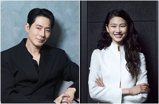 영화 ‘호프’ 주연 배우 조인성(왼쪽)과 정호연. 플러스엠 엔터테인먼트 제공