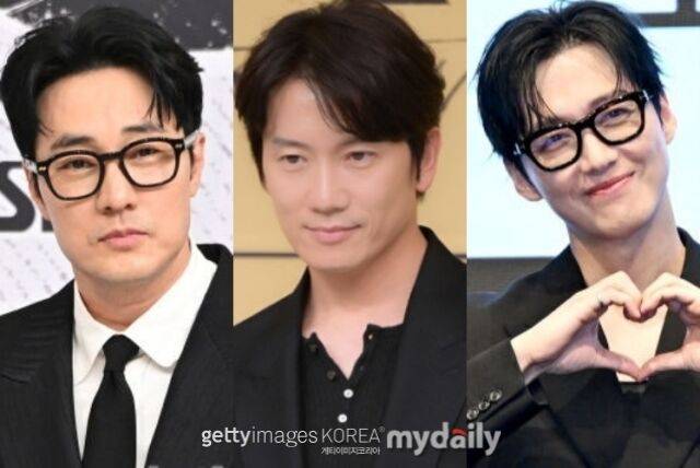 왼쪽부터 배우 소지섭, 지성, 남궁민 / 마이데일리
