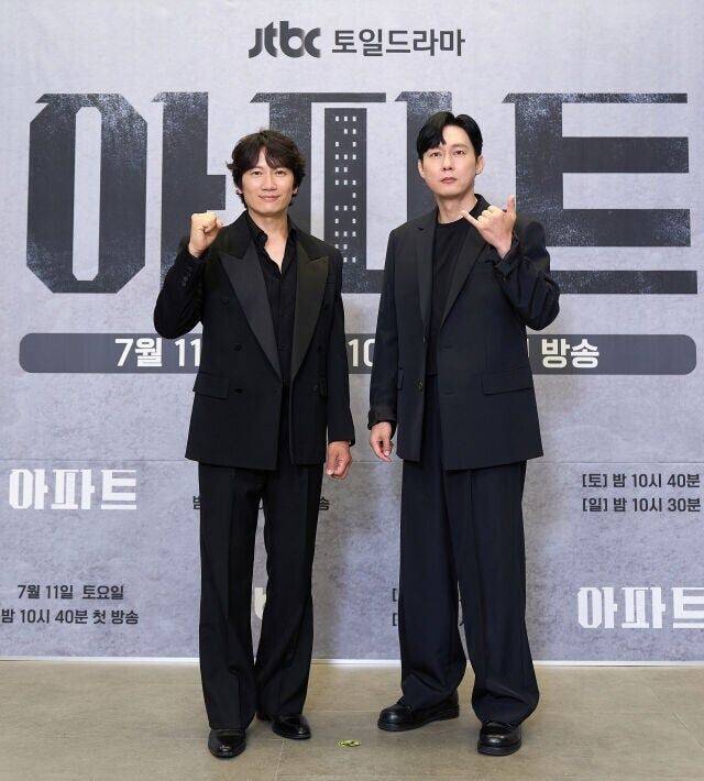 배우 지성, 박병은 / JTBC