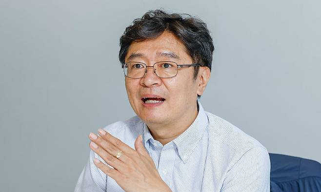 심동호 베트남국립농업대학교 IT학부 교수가 지난 3일 가진 세계일보와의 인터뷰에서 한국과 베트남 협력의 중요성 등에 대해 이야기하고 있다. 최상수 기자