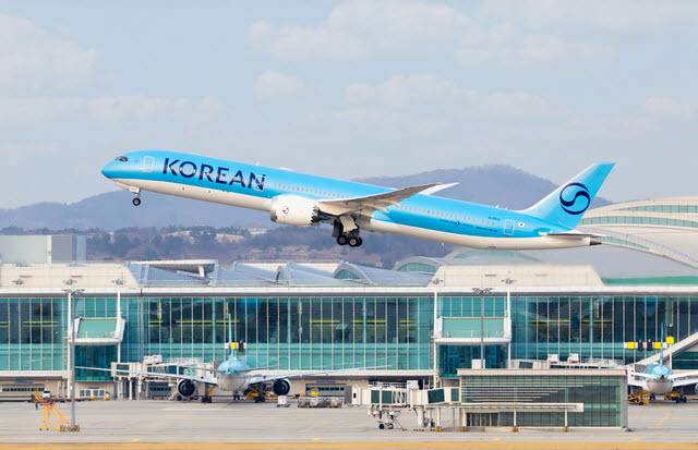 대한항공 보잉 787-10 항공기. (사진=대한항공)