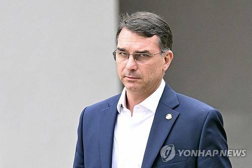 플라비우 보우소나루 브라질 연방상원의원 [AFP=연합뉴스 자료사진]