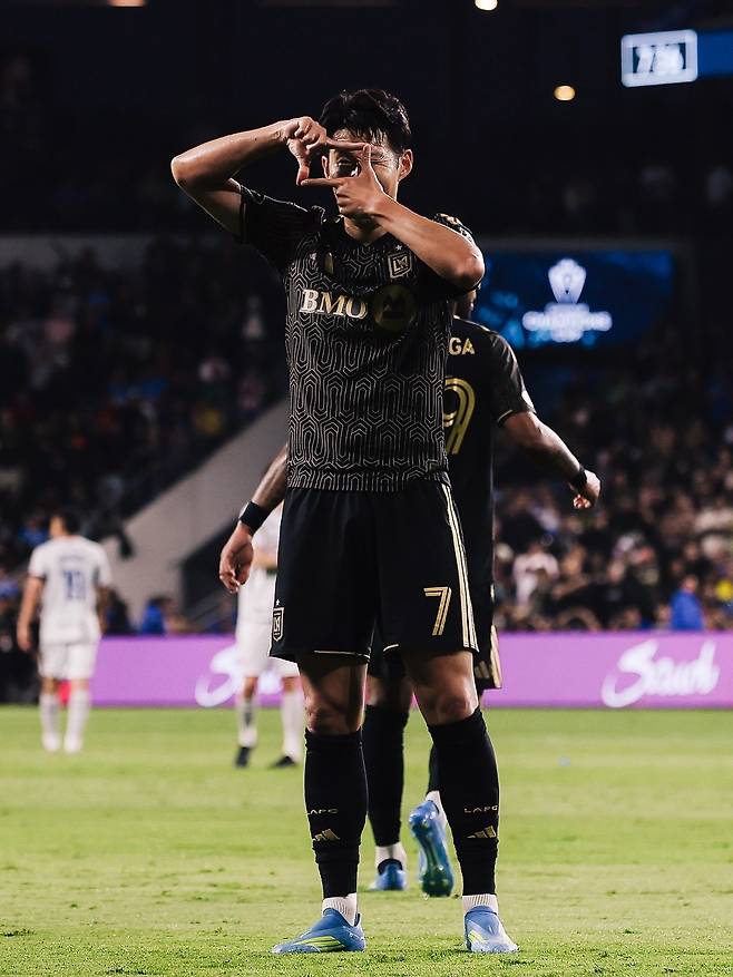 미국 프로축구 메이저리그사커(MLS) 로스앤젤레스FC(LAFC)의 손흥민. LAFC SNS
