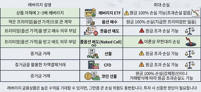 레버리지는 대박도 쪽박도 가능하다. 제미나이 생성 이미지