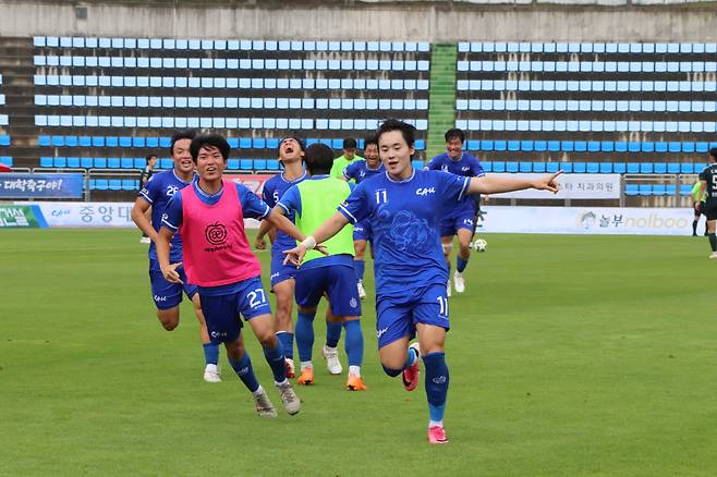 중앙대 이태경(11번). 사진=대학축구연맹