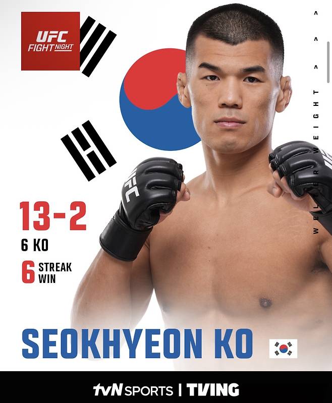 사진=UFC 코리아 SNS