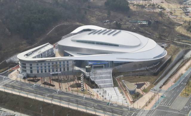 대구육상진흥센터 전경. 대구시 제공