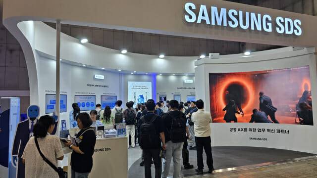 2026 공공 AI 박람회 삼성SDS부스 (사진=지디넷코리아)