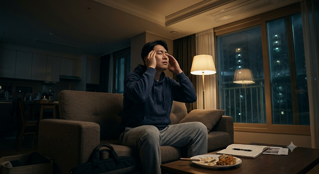 ▲ 수원에 거주하는 회사원 윤모(32)씨는 최근 이사를 고민하는 가장 큰 이유로 '층간소음'을 꼽았다. /오픈AI의 생성형 인공지능 재미나이로 만든 이미지.