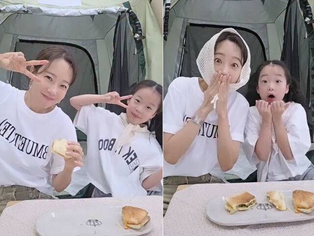 소유진이 막내딸과 함께 짧은 영상을 남겼다. / 소유진 소셜미디어