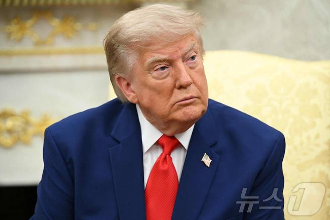 도널드 트럼프 미국 대통령ⓒ AFP=뉴스1