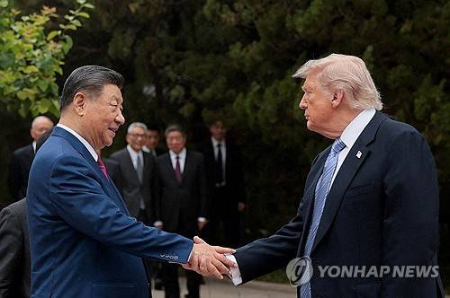 시진핑 중국 주석과 도널드 트럼프 미국 대통령 [로이터 연합뉴스 자료사진. 재판매 및 DB 금지]