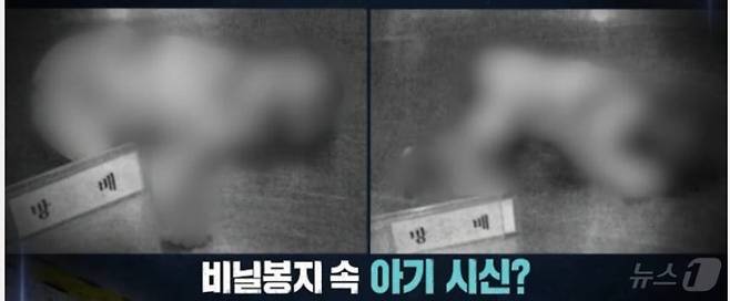 장 루이 쿠르조 주거지 냉장고에서 발견된 백인 남아 시체 2구의 모습. /사진=뉴스1(KBS 방송 캡처)