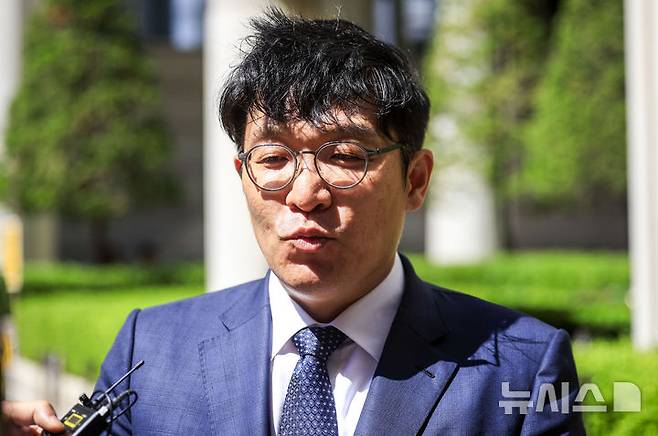 [서울=뉴시스] 정병혁 기자 = 김건희 여사에게 고가 그림을 건네며 국회의원 공천과 정보기관 인사를 청탁한 혐의를 받는 김상민 전 검사의 상고심 결론이 23일 나온다. (사진=뉴시스DB) 2026.07.23. jhope@newsis.com