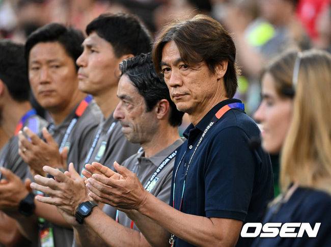 [OSEN=이대선 기자] 대한민국 홍명보 감독 2026.06.25 /sunday@osen.co.kr