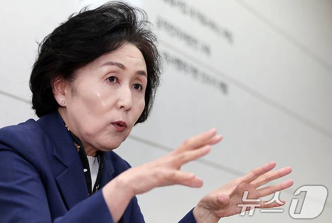 권영희 대한약사회 회장. ⓒ 뉴스1 이호윤 기자