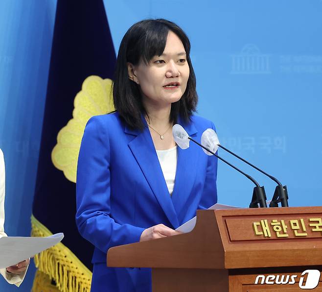 김남희 더불어민주당 의원. 2024.3.4 ⓒ 뉴스1 송원영 기자