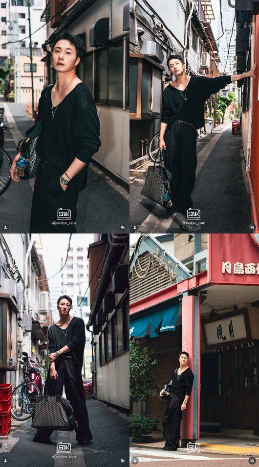 Actor Jung Il-woo caught the eye of Sankyo, a famous local photographer, on the streets of Japan and ended up doing an impromptu photo shoot. Sankyo mistook Jung Il-woo for a model after seeing his style and asked him to pose; Jung Il-woo then revealed that he was a Korean actor and explained the reason for his visit to Japan.In the released video, Jung Il-woo captivated viewers with his sophisticated charm in an all-black outfit. He revealed that he has visited Japan more than 100 times, expressing his affection for his activities there.Jung Il-woo explained that this visit to Japan was to promote the Amazon Prime Original series *The Criminal*, in which he stars. The series was released on the 17th and has been garnering significant attention.