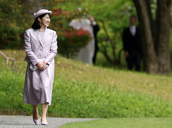나루히토 일본 천황의 외동딸 아이코 공주. (사진=AFP)