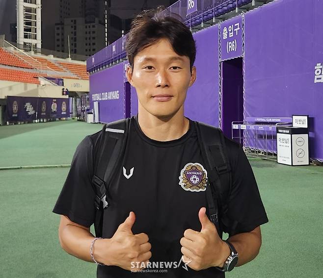 FC안양 주장 이창용. /사진=박건도 기자