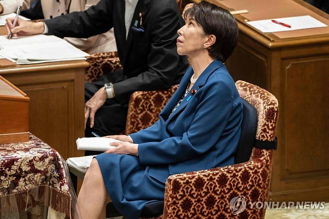 다카이치 일본 총리 [AFP=연합뉴스 자료사진. 재판매 및 DB금지]