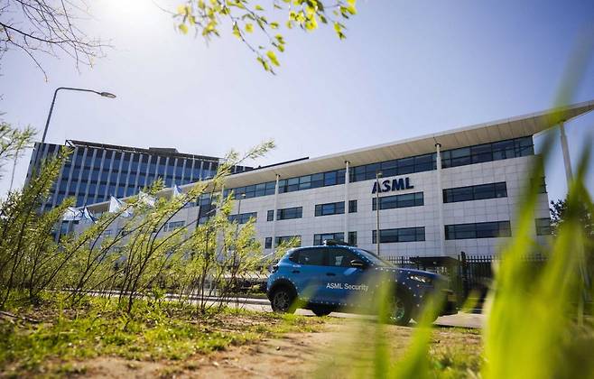 네덜란드 벨트호벤에 위치한 ASML 본사 전경. (사진=AFP)
