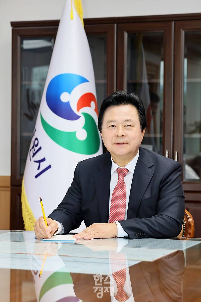 창원특례시 강기윤 시장. 사진=정수연 기자